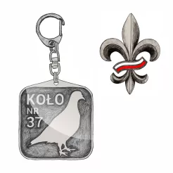 Pinsy i breloki wg indywidualnego projektu