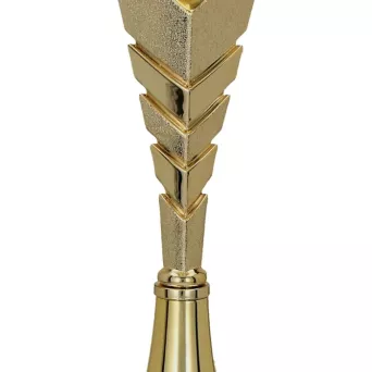 9013B Puchar metalowy złoty H-31cm; R120-mm