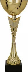 9013D Puchar metalowy złoty H26-cm; R80-mm