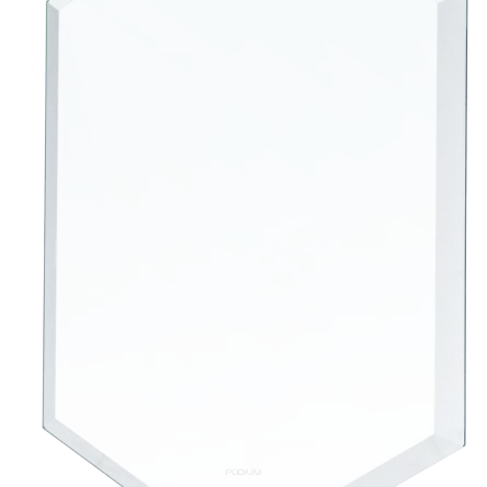 GS111-23 Trofeum szklane h-22,5 cm, grub. 1 cm