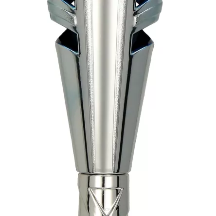 9233C Puchar srebro-niebieski h-35,5 cm