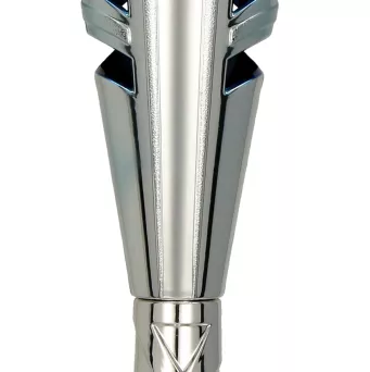 9233C Puchar srebro-niebieski h-35,5 cm