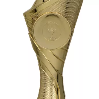 8340B Puchar metalowy złoty h-37,5 cm, d-14cm