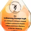 G018 Trofeum szklane h-27cm, grub. 1,9 cm - 6