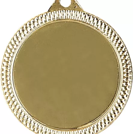 MMC3232/G Medal złoty z miejscem na emblemat d-32 mm