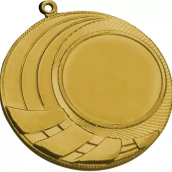 MMC6045/G Medal złoty d-45 mm z miejscem na emblema25 mm