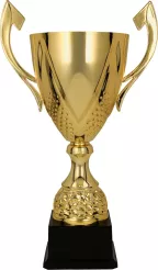 3133B Puchar metalowy złoty h-53 cm, d-20 cm