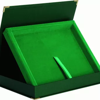 BTY1912/GN etui zielone do dyplomu 305x230 mm