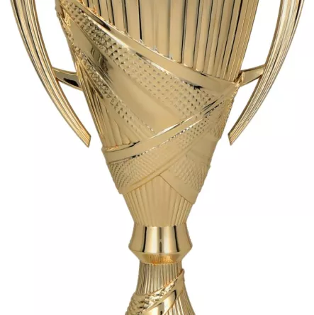 8300D Puchar plastikowy złoty H-21.5 cm, R- 80 mm