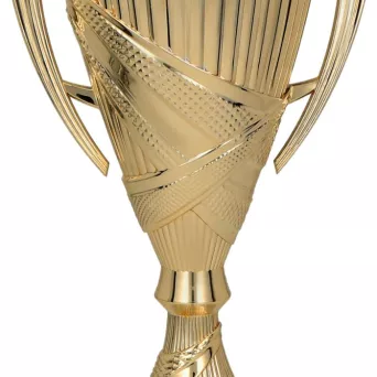 8300D Puchar plastikowy złoty H-21.5 cm, R- 80 mm