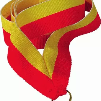V8-Y/R wstążka żółto-czerwona 11 mm