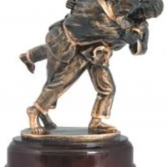 RX221 Figurka odlewana JUDO h-18 cm