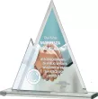 GS100-22 trofeum szklane h- 21,5 cm, grub. 1 cm - 5
