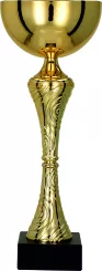 8356F Puchar metalowy złoty h-27,5 cm,d-10 cm