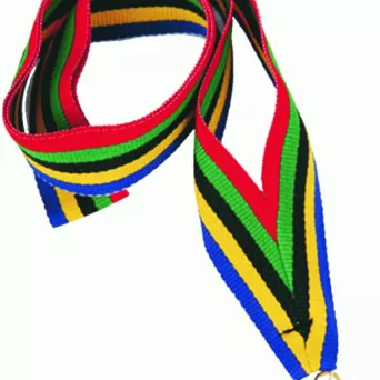 V8-OLYMP wstążka barwy olimpijskie 11 mm