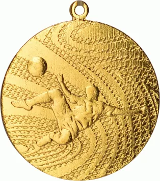 MMC1240/G medal złoty d-40 mm tematyczny PIŁKA NOŻNA