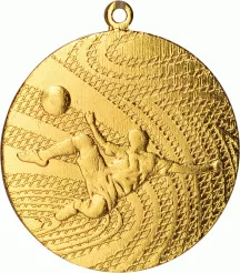 MMC1240/G medal złoty d-40 mm tematyczny PIŁKA NOŻNA