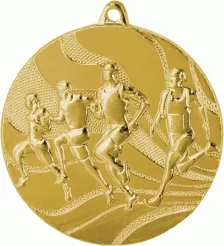 MMC2350/G medal złoty d-50 mm tematyczny BIEGI