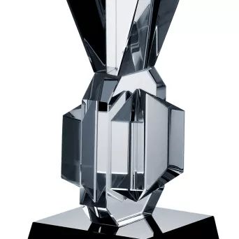 C027 trofeum szklane h-35 cm