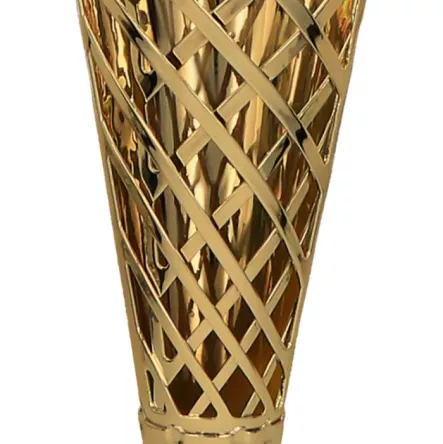 4173B Puchar metalowy złoty h-41cm R-mm