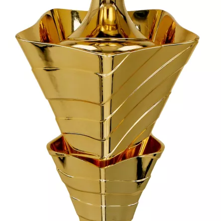 4219D Puchar złoty PIŁKA NOŻNA h-35 cm, d-10 cm