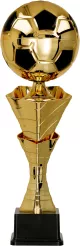 4219C Puchar złoty PIŁKA NOŻNA h-38 cm, d-12 cm