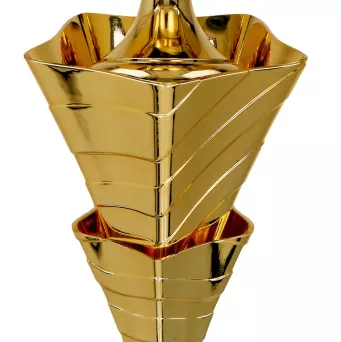 4219B Puchar złoty PIŁKA NOŻNA h-43 cm, d-14 cm