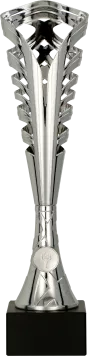 8361/S Puchar plastikowy srebrny h-38cm