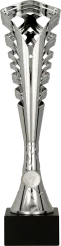 8361/S Puchar plastikowy srebrny h-38cm