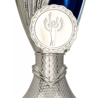 9221C Puchar plastikowy złoto-różowy h-17 cm