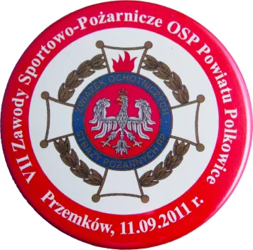 Przypinka personalizowana d-37 mm