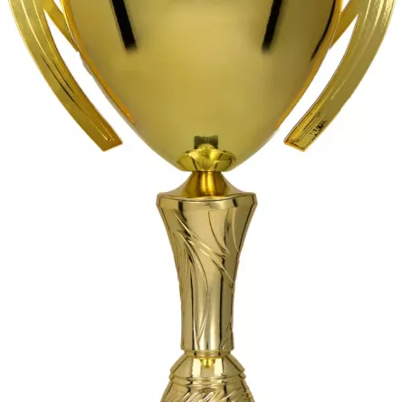 3144D Puchar metalowy złoty h-47,5 cm, d-16cm