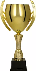3144D Puchar metalowy złoty h-47,5 cm, d-16cm