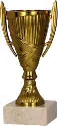9082/B Puchar plastikowy brązowy H-13.5 cm, R- 50 mm