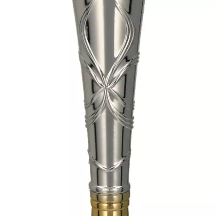 9215B Puchar metalowy złoto-srebrny  h-44cm, d-14cm