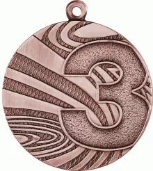 MMC6040/B medal brązowy d-40 mm tematyczny "3 MIEJSCE"