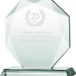 G020 trofeum szklane h-19,5 cm, grub. 1,9 cm - 2
