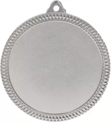 MMC6060/S Medal srebrny na emblemat 50 mm z metalu nieszlachetnego R-60mm, T-3mm
