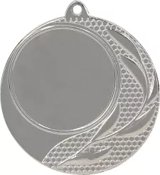 MMC2540/S Medal srebrny ogólny z miejscem na emblemat 25 mm - medal stalowy R-40mm