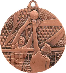 MMC7650/B medal brązowy- siatkówka R- 50 mm, T- 2 mm