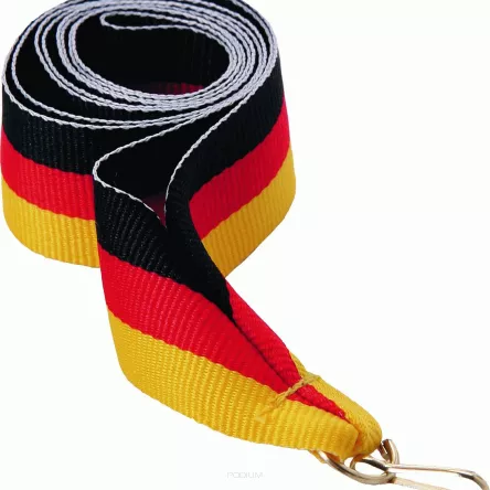 V2-BK/R/Y wstążka czarno-czerwono-żółta 22 mm