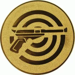 D2-A51 emblemat złoty STRZELECTWO d-50 mm