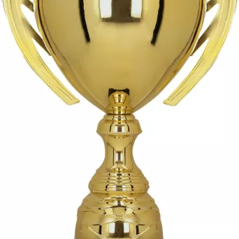 1059D Puchar metalowy złoty h-43 cm, d-16cm