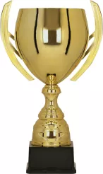 1059D Puchar metalowy złoty h-43 cm, d-16cm