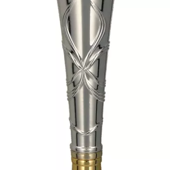 9215A Puchar metalowy złoto-srebrny  h-46,5cm, d-16cm
