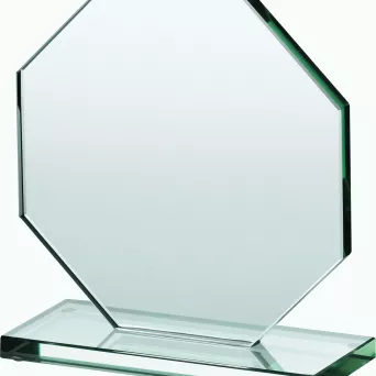 80011 trofeum szklane h-10 cm, grub. 1 cm