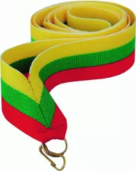 V8-Y/GN/R wstążka żółto-zielono-czerwona 11 mm