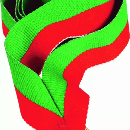 V2-GN/R wstążka zielono-czerwona 22 mm