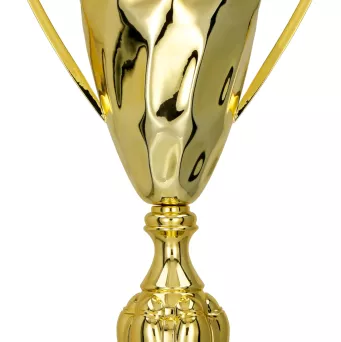2074B Puchar metalowy złoty h-55 cm, d-20 cm