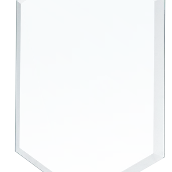 GS111-19 Trofeum szklane h-18,5 cm, grub. 1 cm